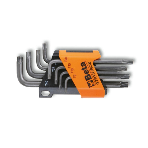Beta 97rtx/Sc8 Set 8 Chiavi Piegate Torx Tamper