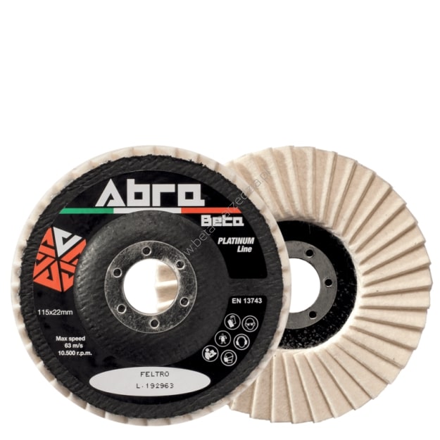 Bellota Disco A Lamelle 115mm Per Spianatura Pietra, Grano SIC, Base In Fibra Di Vetro, Non Graffia - 3