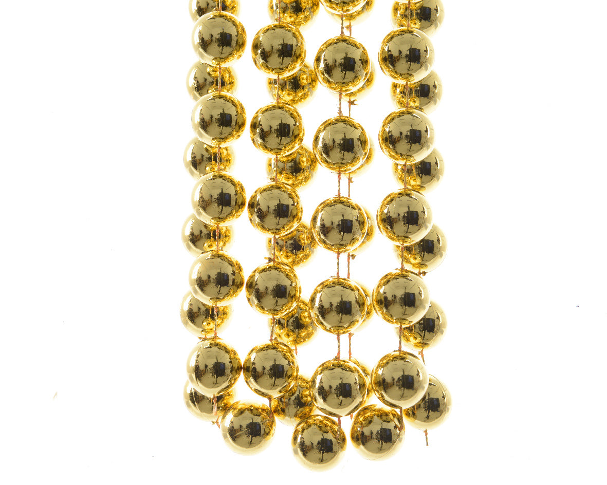 Ghirlanda Perle Light Gold D 2 Cm  270 Cm