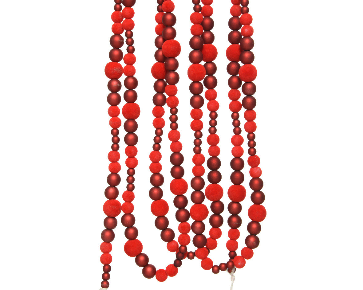 Ghirlanda Sfere D 1,2 X 240 Cm Rossa