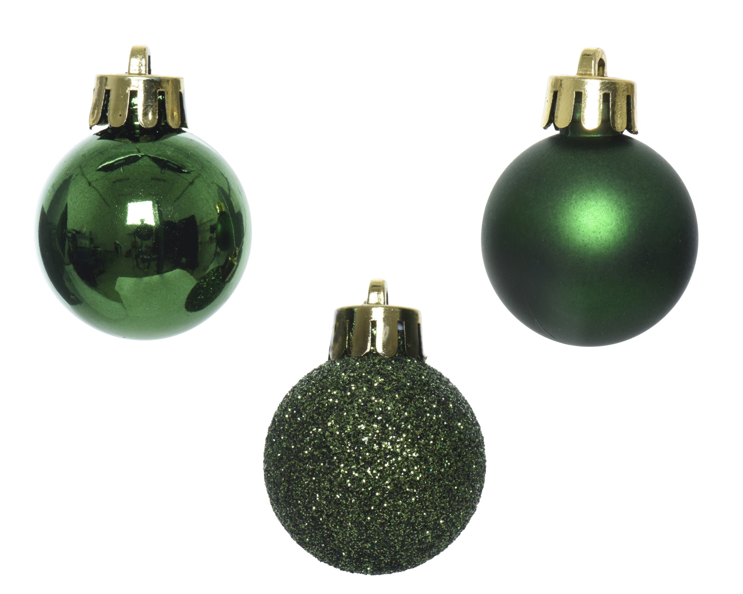 Tubo Palline Di Natale Verde Pino