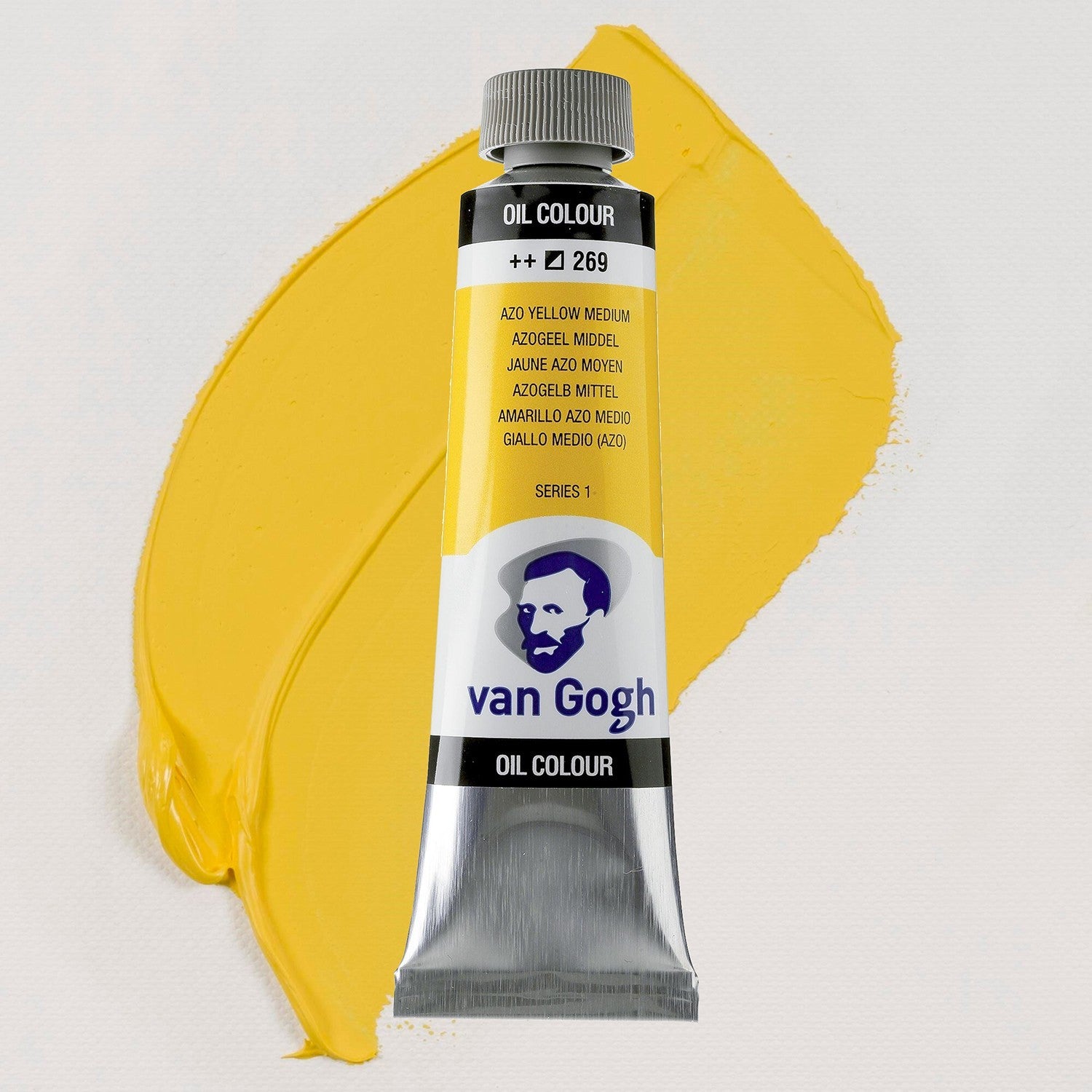 Colore Ad Olio Van Gogh 40 Ml Giallo Azo M