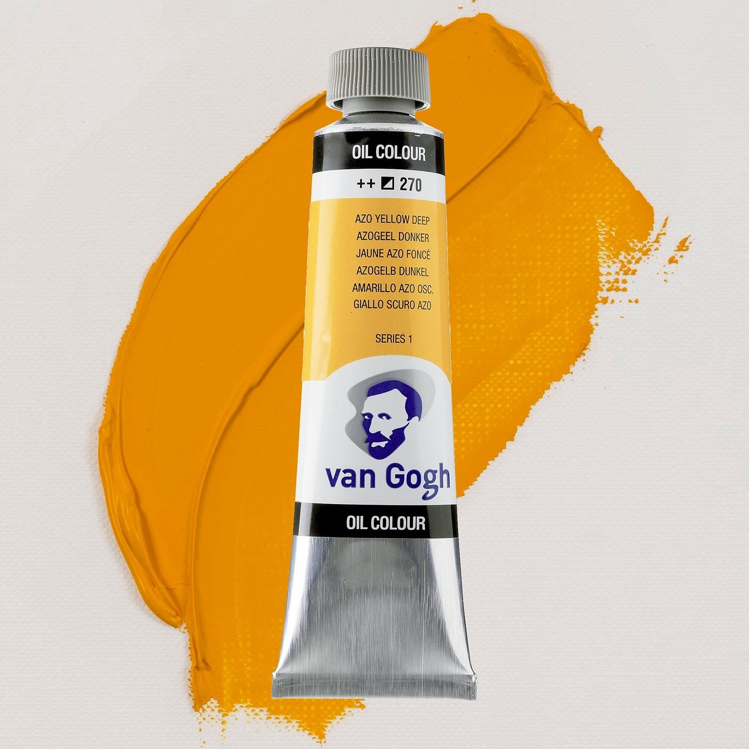 Colore Ad Olio Van Gogh 40 Ml Giallo Azo S