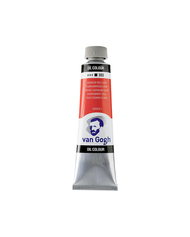 Colore Ad Olio Van Gogh 40 Ml Rosso Di Cadmio C