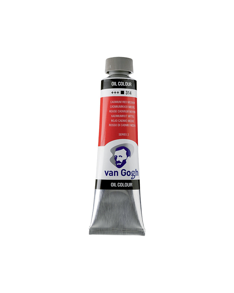 Colore Ad Olio Van Gogh 40 Ml Rosso Di Cadmio M