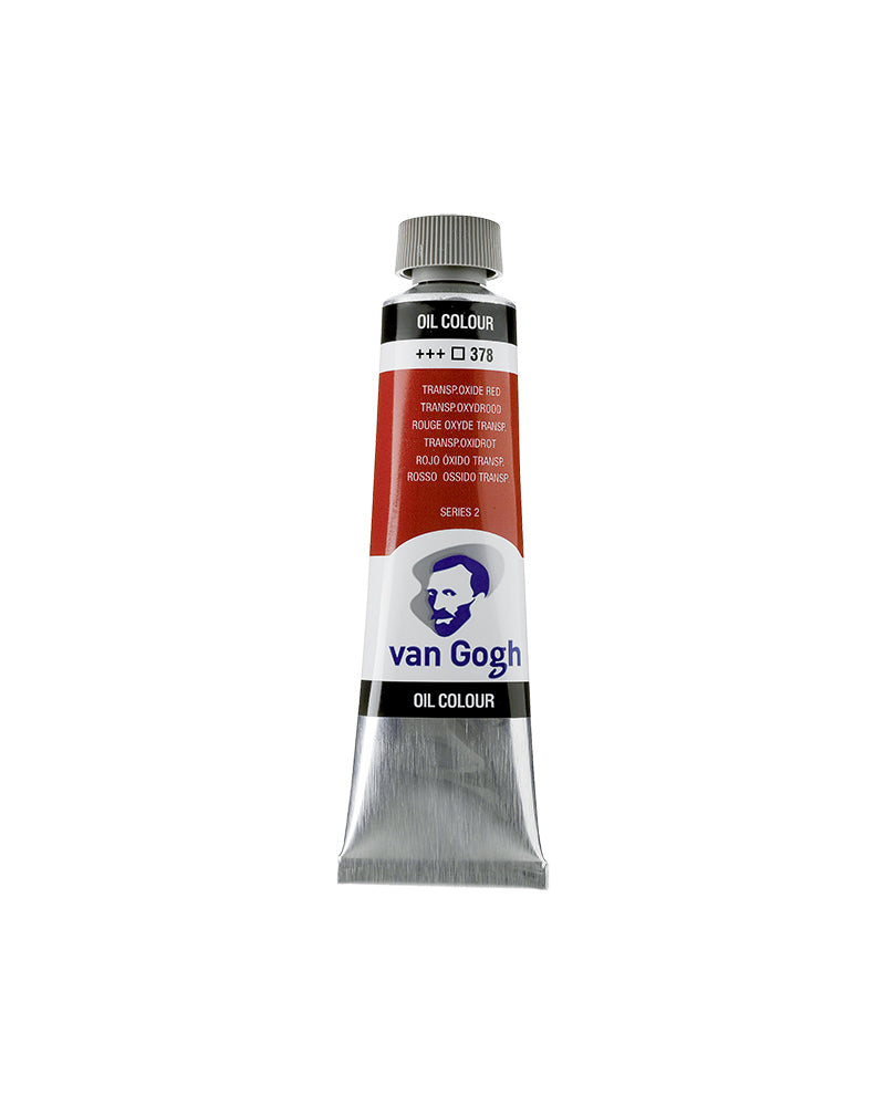 Colore Ad Olio Van Gogh 40 Ml Rosso Ossido Trasp.