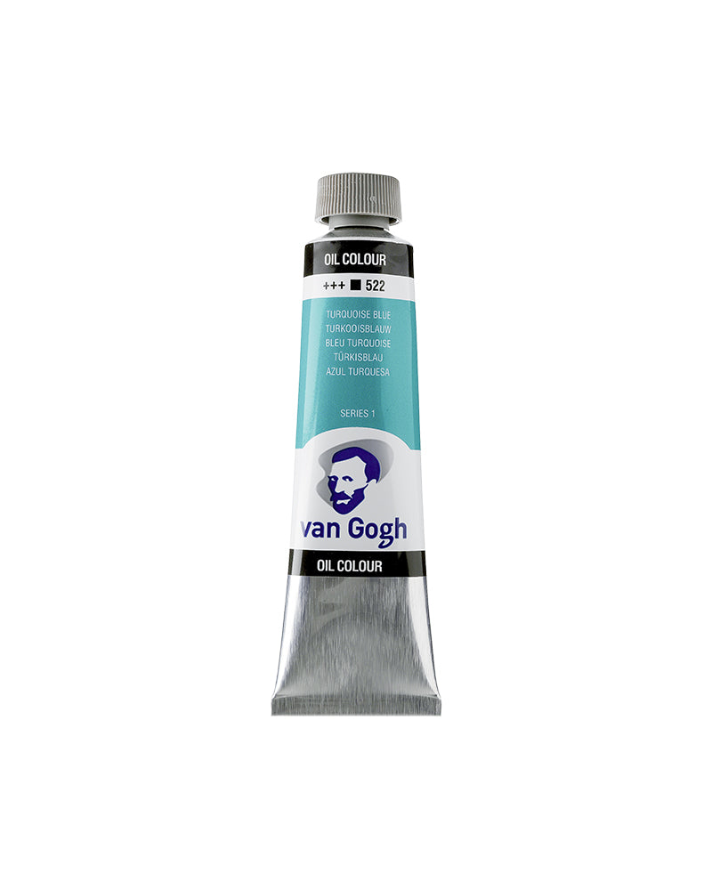 Colore Ad Olio Van Gogh 40 Ml Blu Turchese