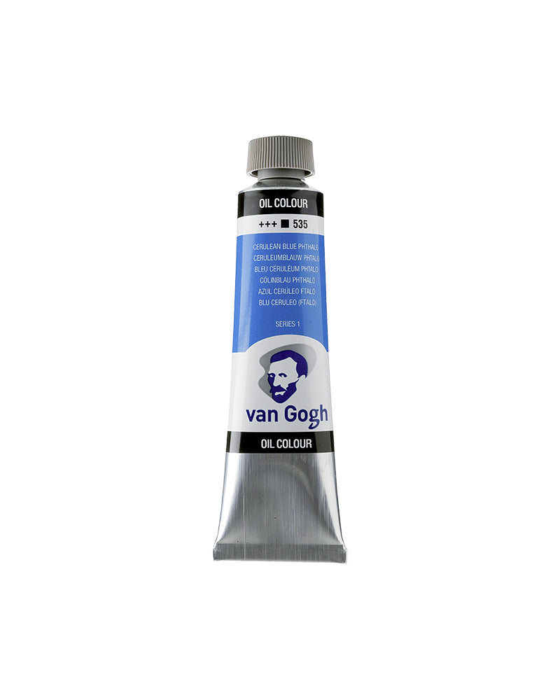 Colore Ad Olio Van Gogh 40 Ml Blu Ceruleo Ftalo