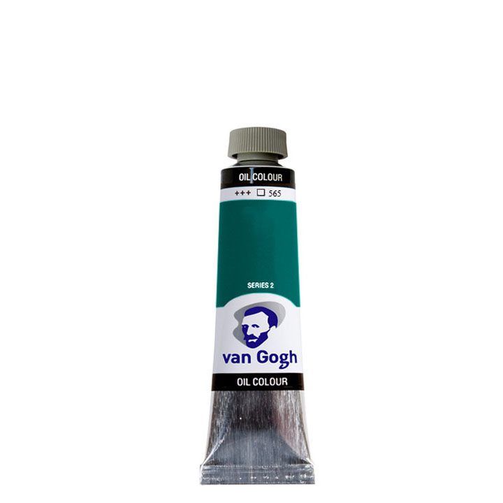 Colore Ad Olio Van Gogh 40 Ml Blu Turchese Ftalo