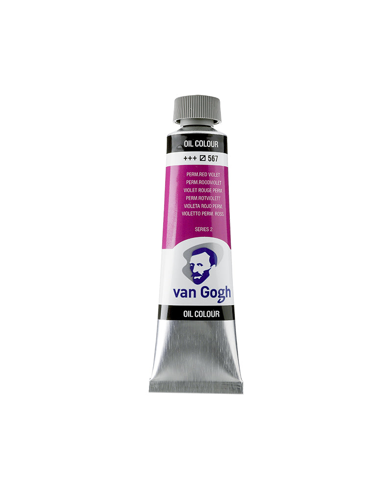 Colore Ad Olio Van Gogh 40 Ml Violetto Perm. Rossastro