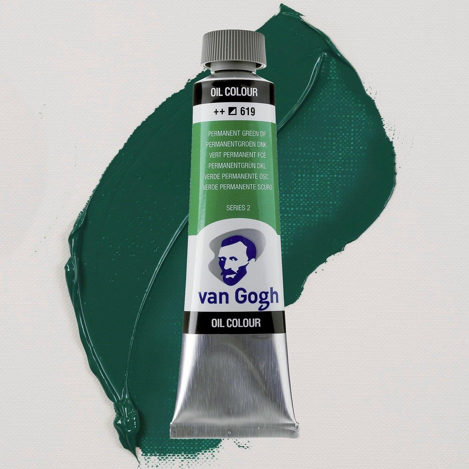 Colore Ad Olio Van Gogh 40 Ml Verde Permanente S