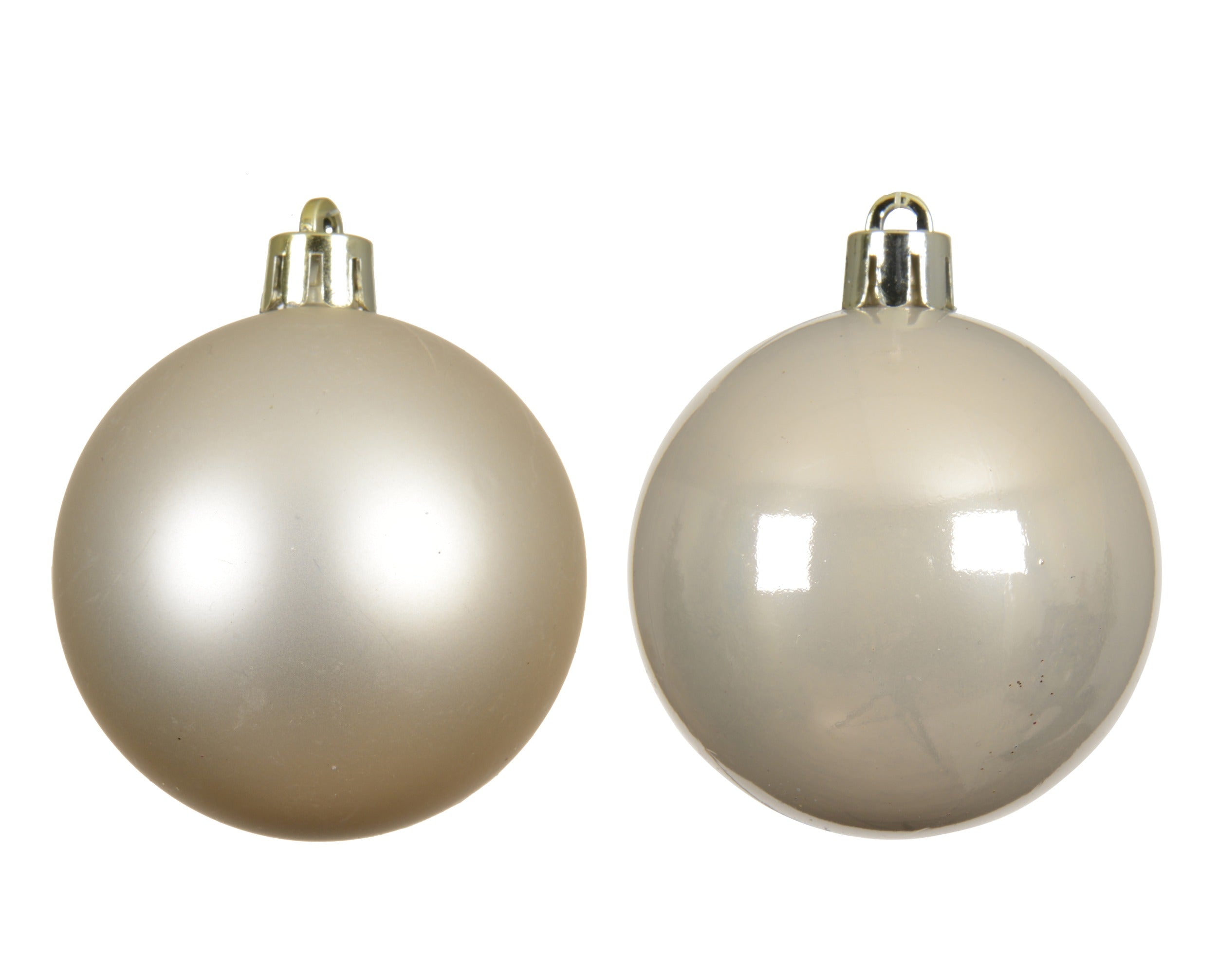 Box 4 Palle Di Natale Pearl 10 Cm