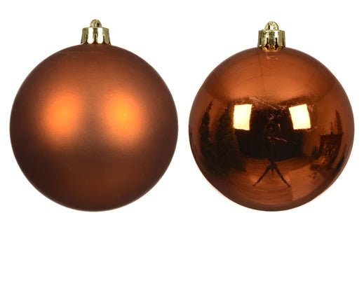 Box 4 Palle Di Natale Warm Cider 10 Cm