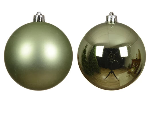 Box 4 Palle Di Natale Green Tea 10 Cm