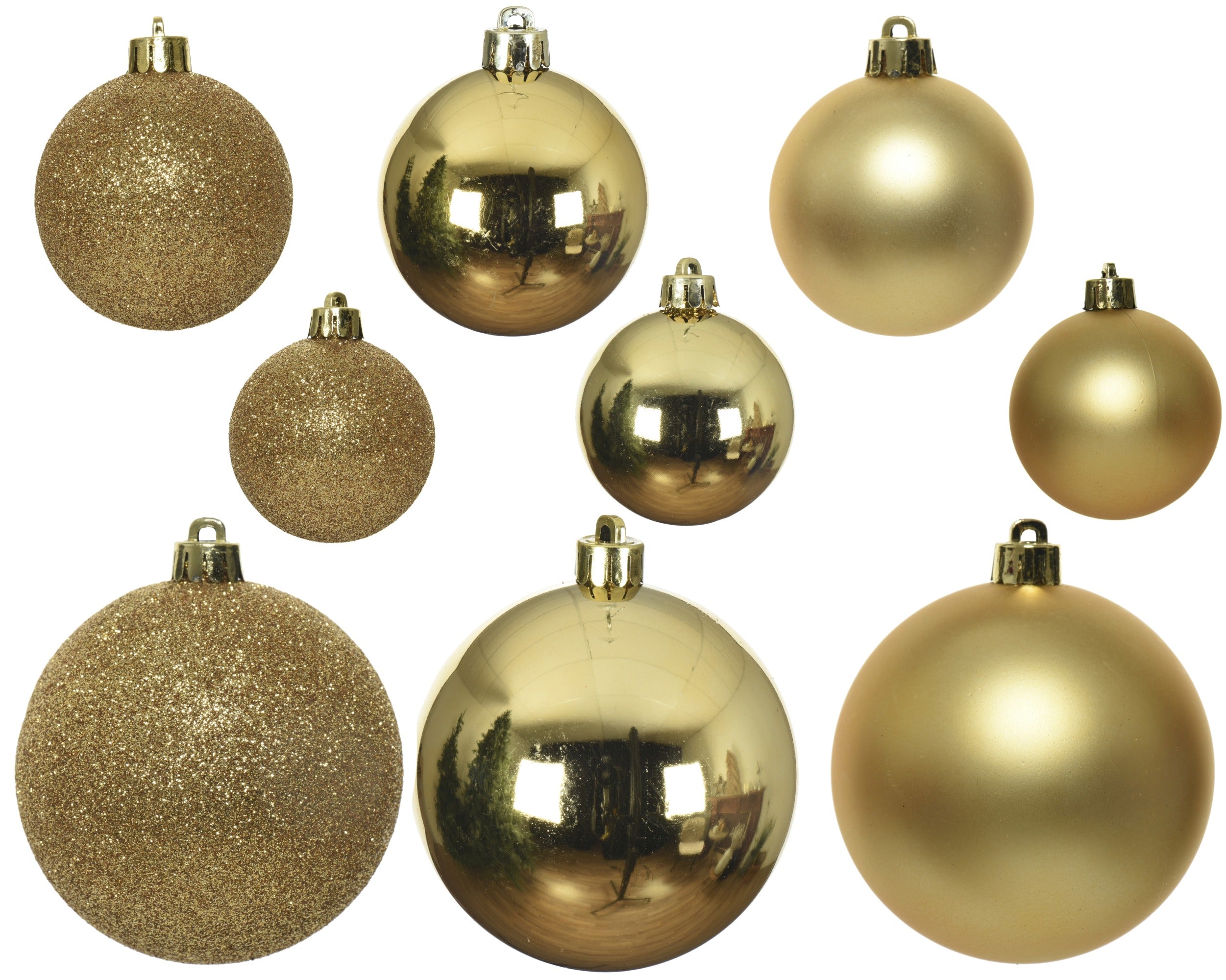 Palline Albero Di Natale Oro