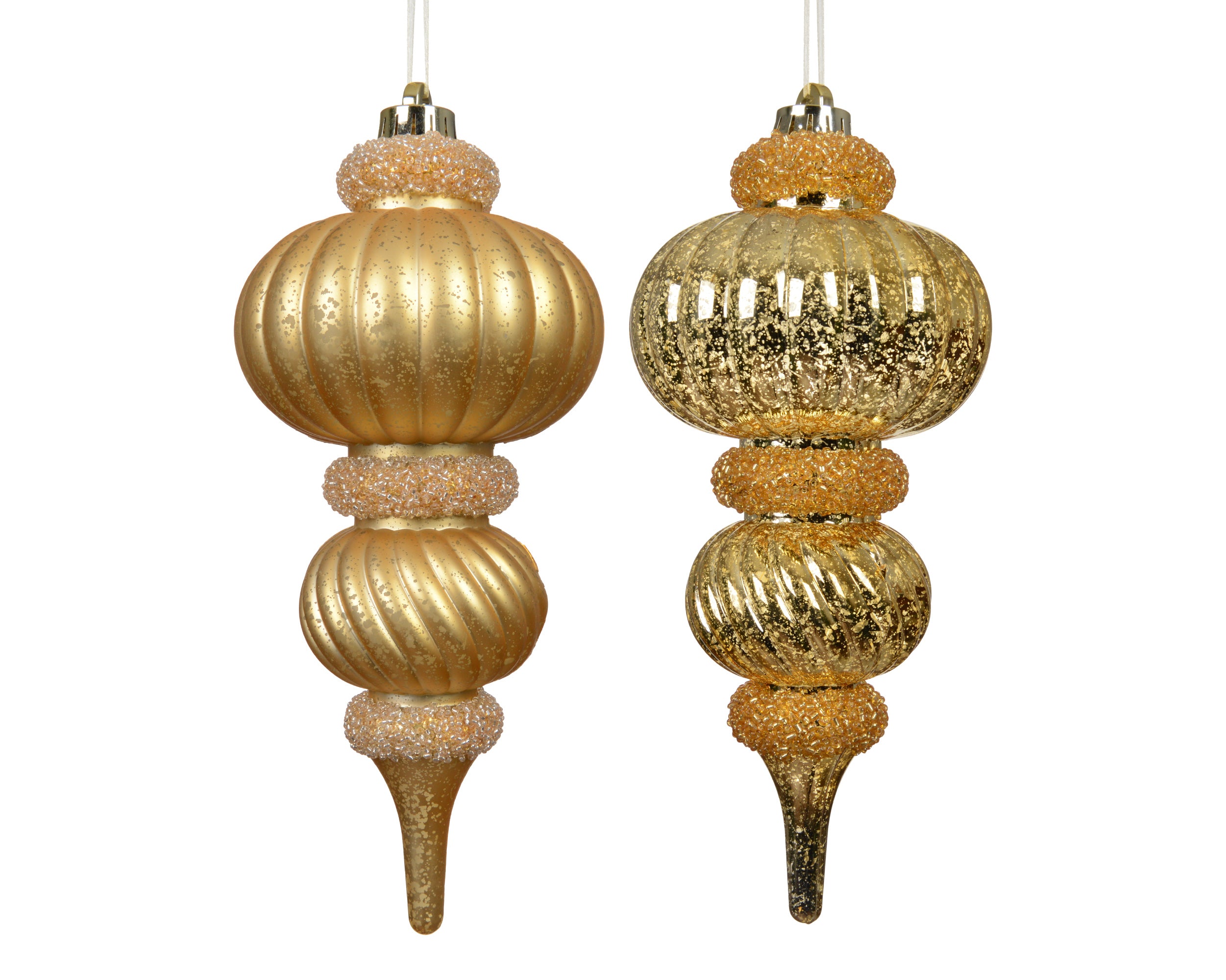 Ornamento Light Gold 11x26 Cm 1 Pezzo