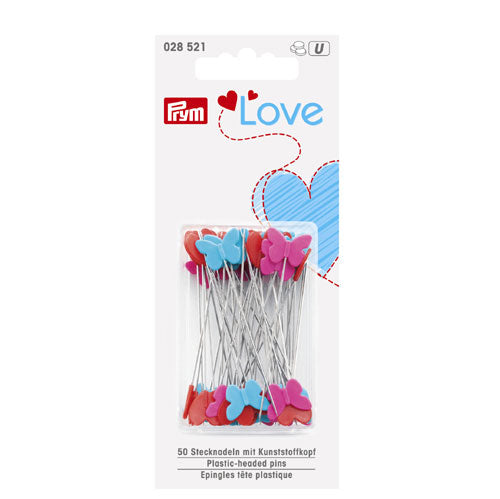 Spilli Con Testa Plastica Love Prym 50x0,60 Mm