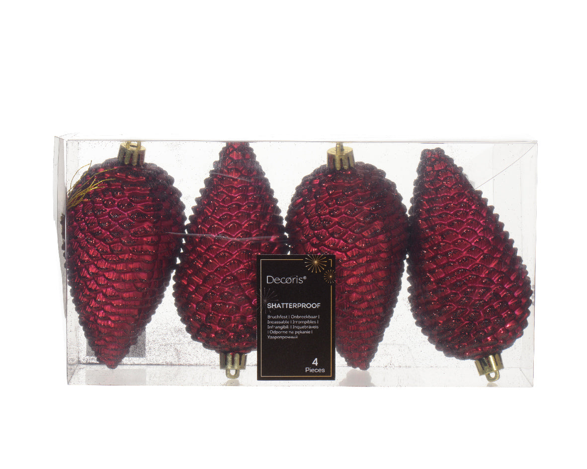 Box 4 Pigne Oxblood 7 Cm