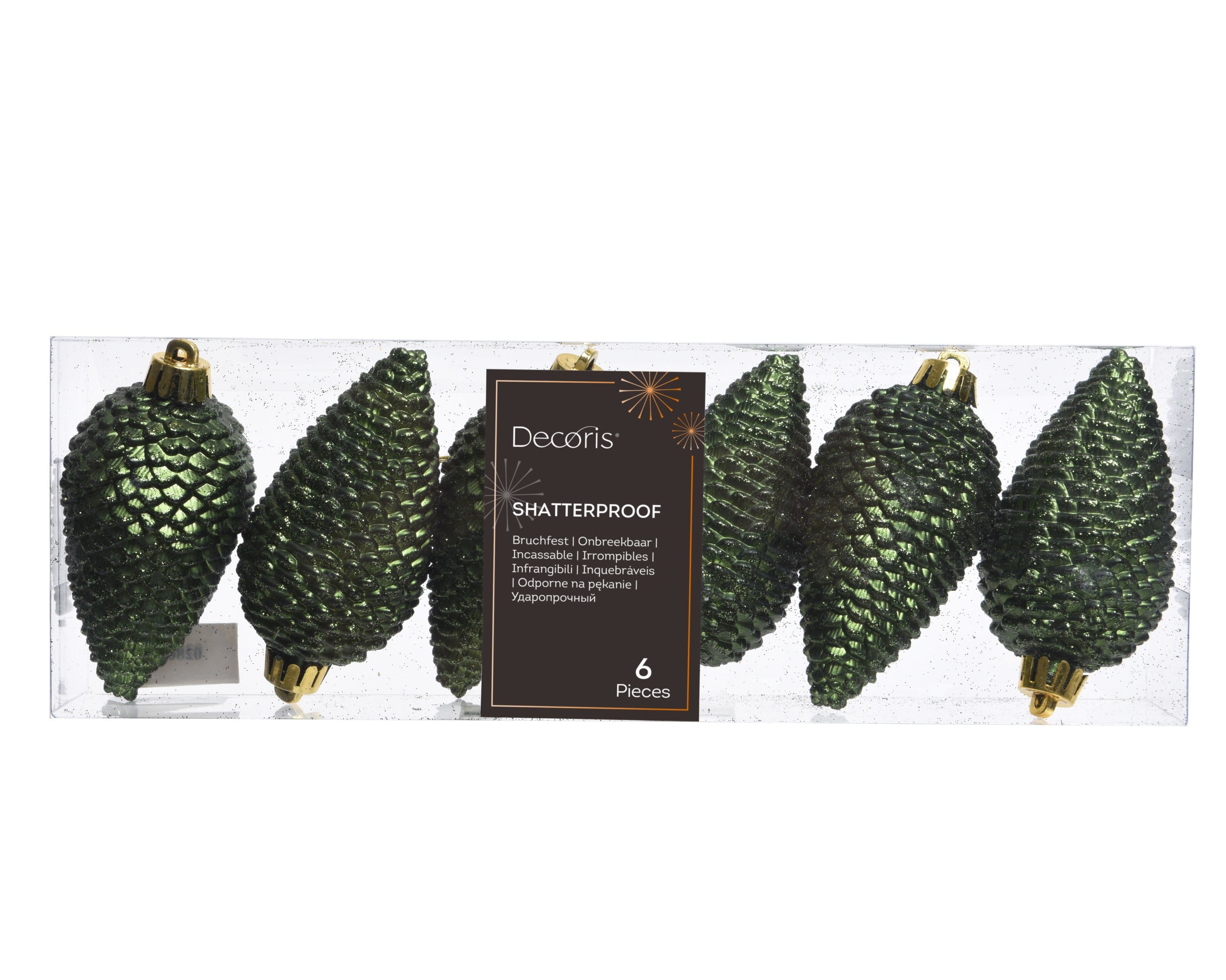 Box 6 Pigne Pine Green 4,5 Cm