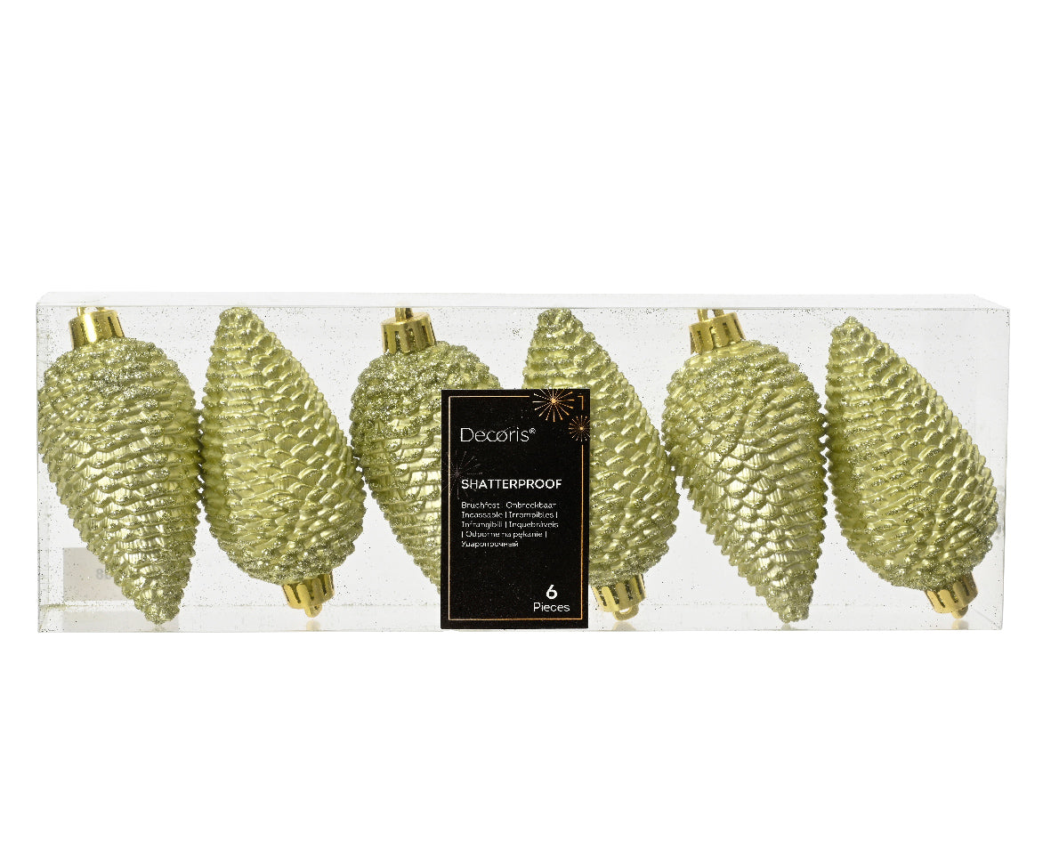 Box 6 Pigne Pistacchio 4,5 Cm