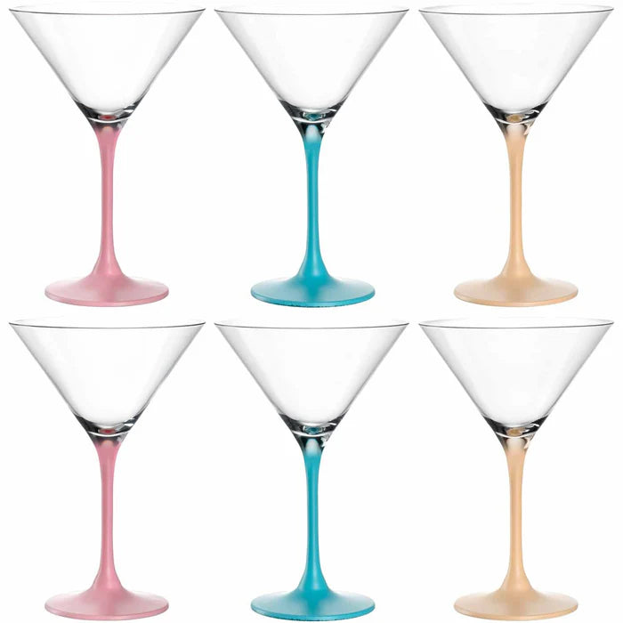 Bicchiere Cocktail Vetro Colorato Brera 1 Pz