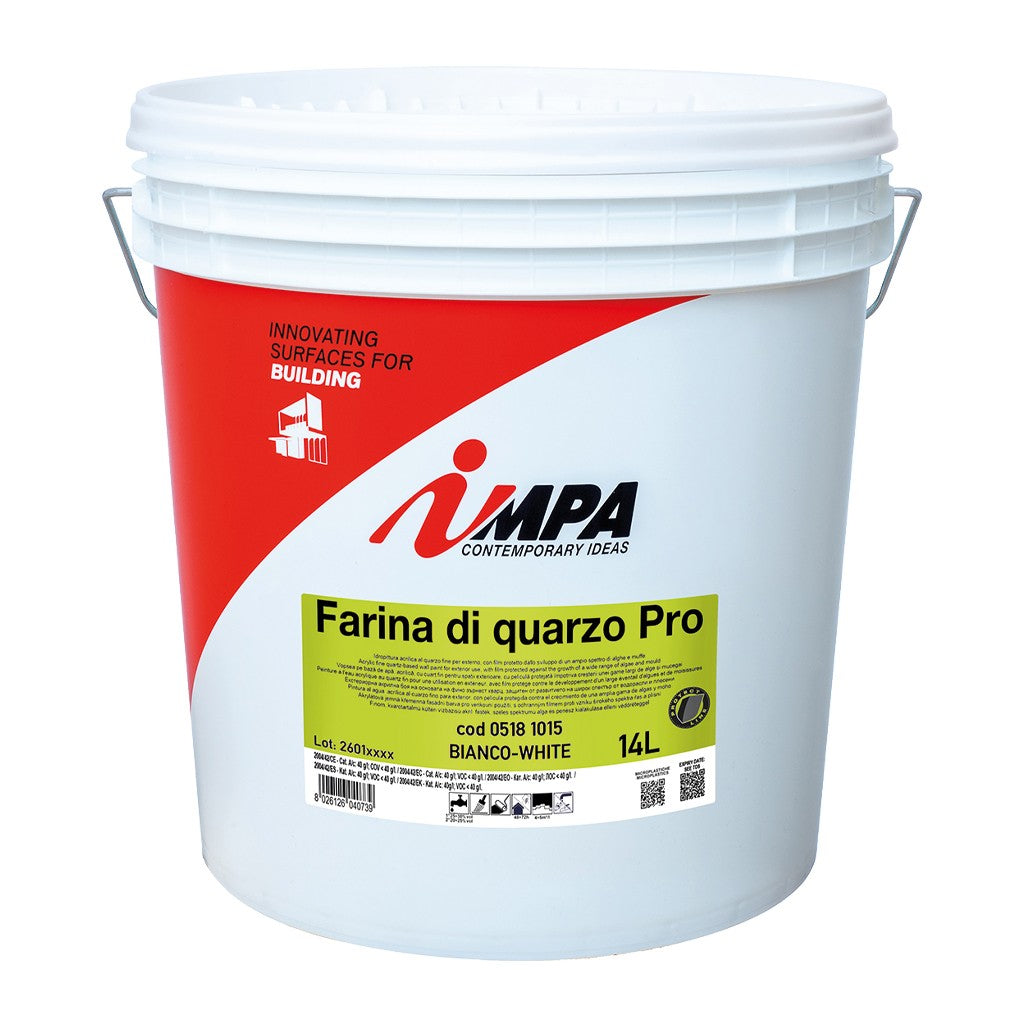 Farina Di Quarzo Pro Bianco 14 Lt  Impa