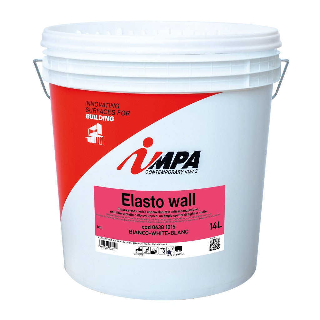 Elastowall Elastomero Bianco 14l