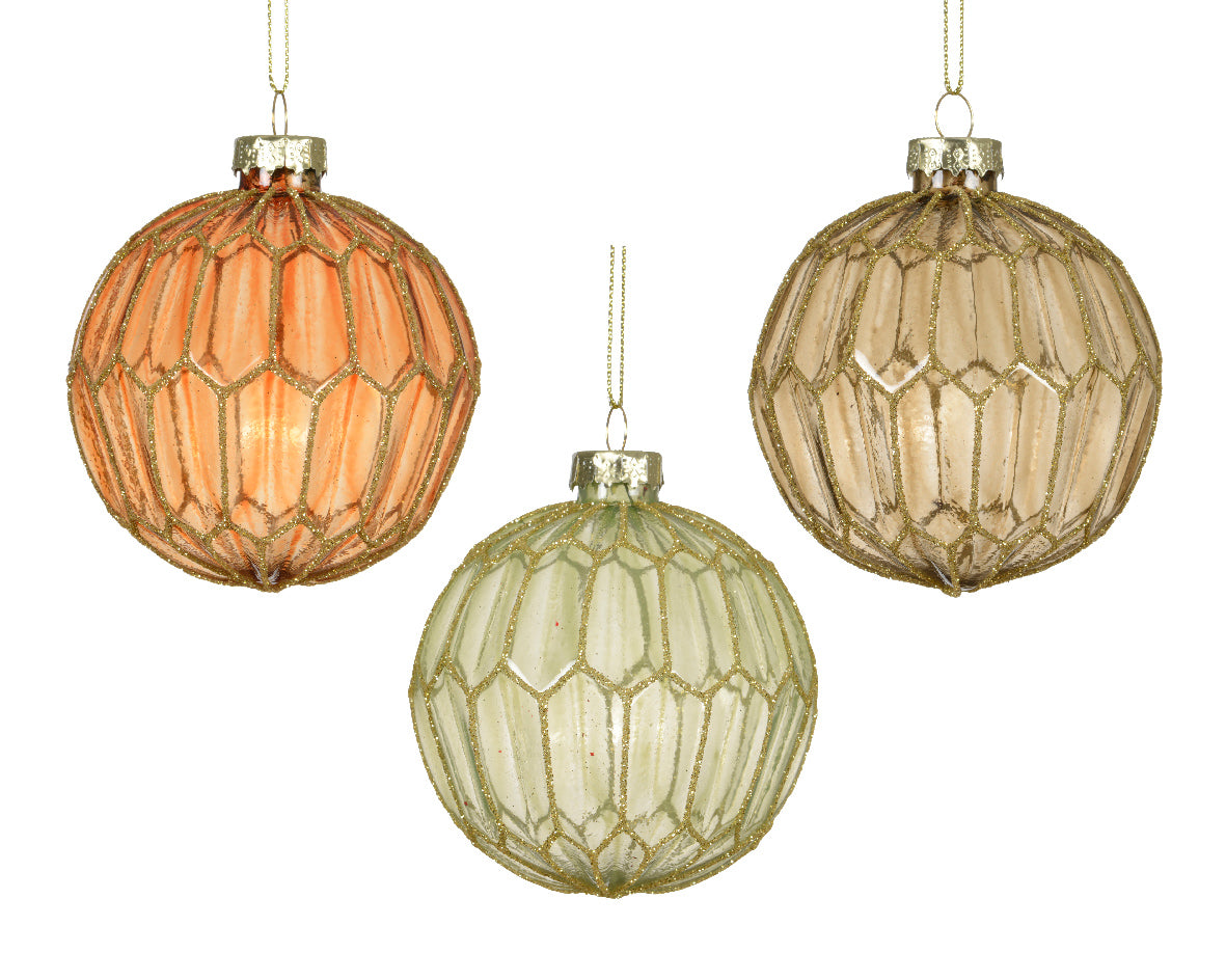 Sfera Vetro D 8 Cm Colore Trasparente 1 Pz