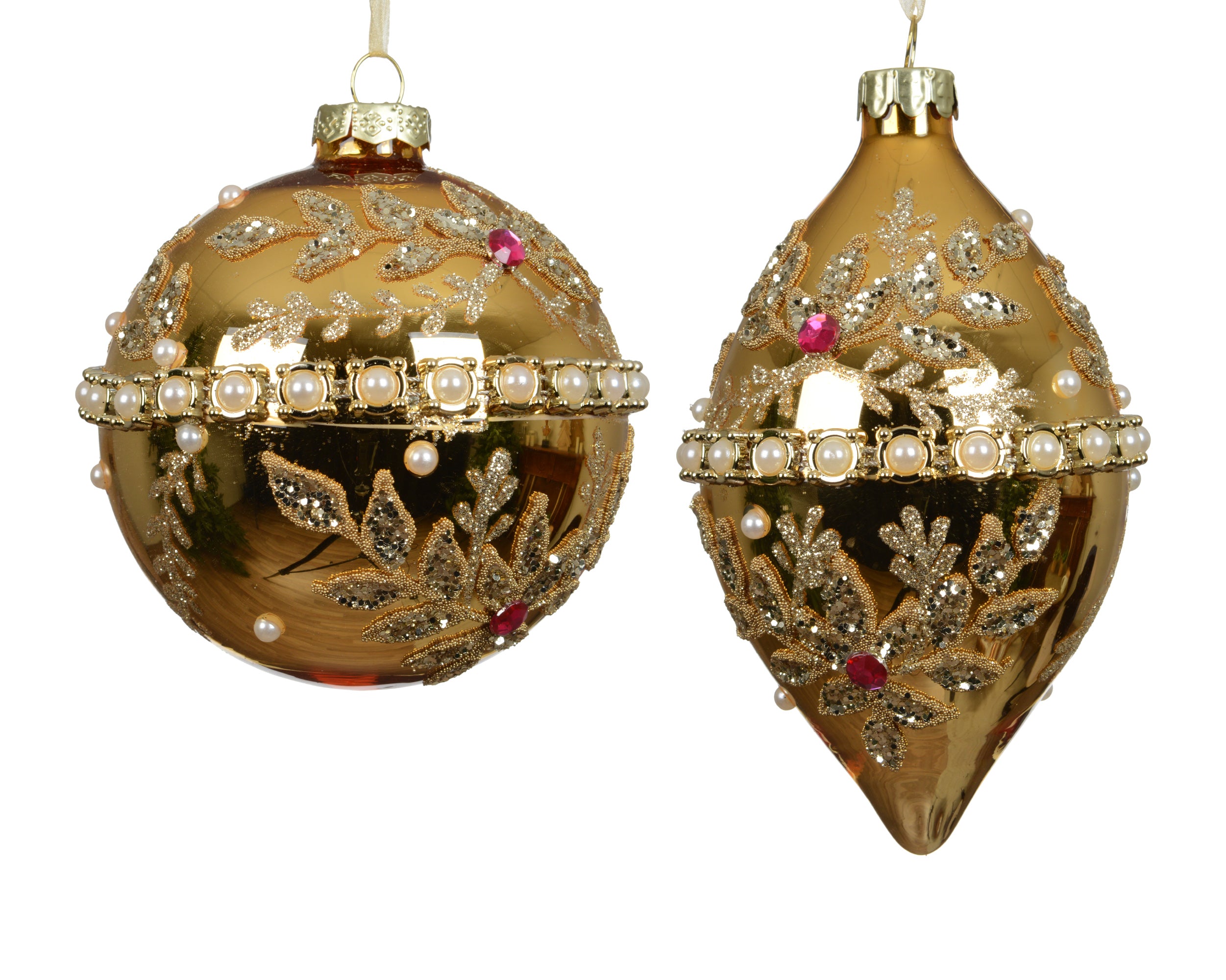 Pendente Sfera Diamanti Oro D 10 Cm 1 Pz