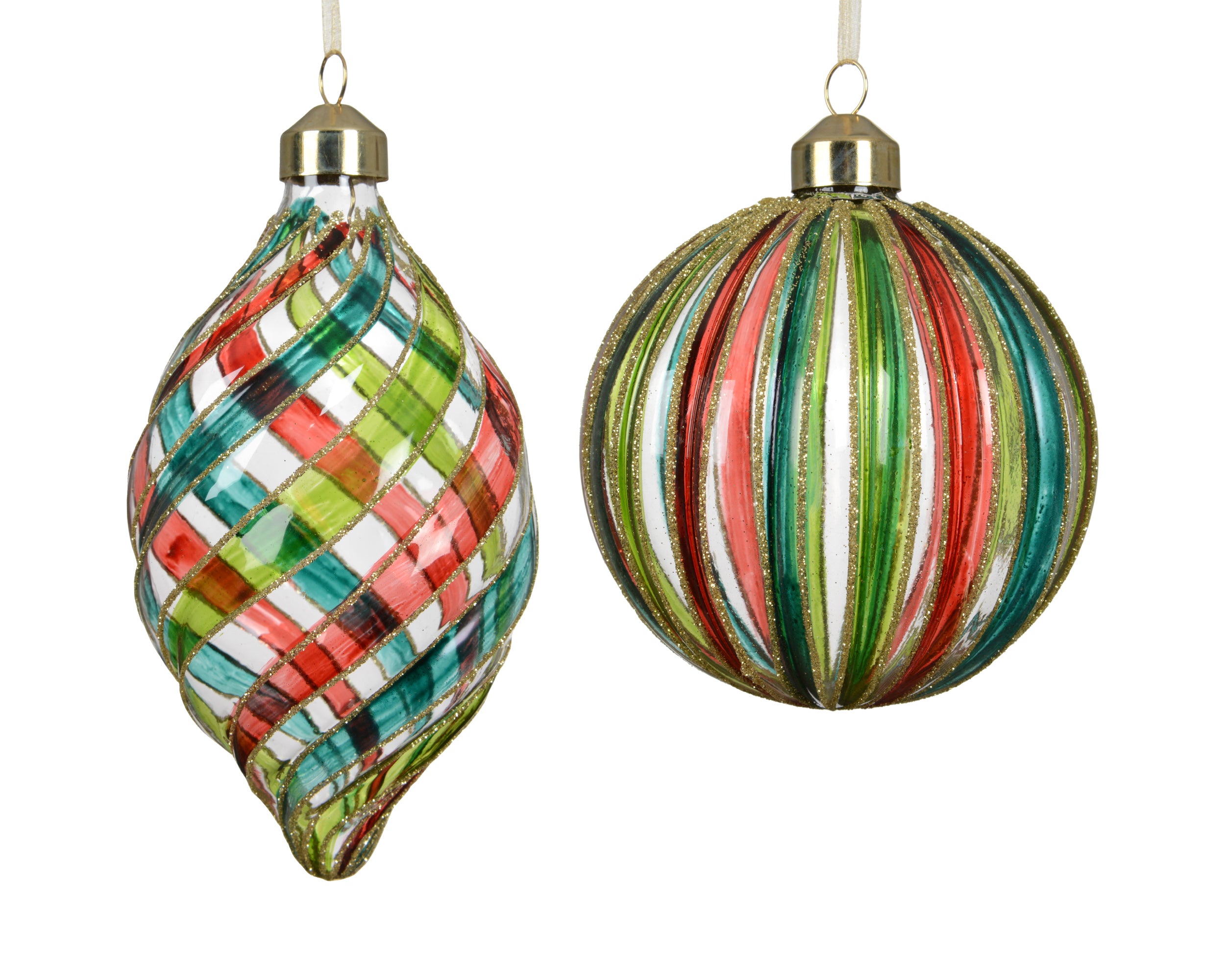 Pendente Vetro Multicolore D 10 Cm 1 Pezzo