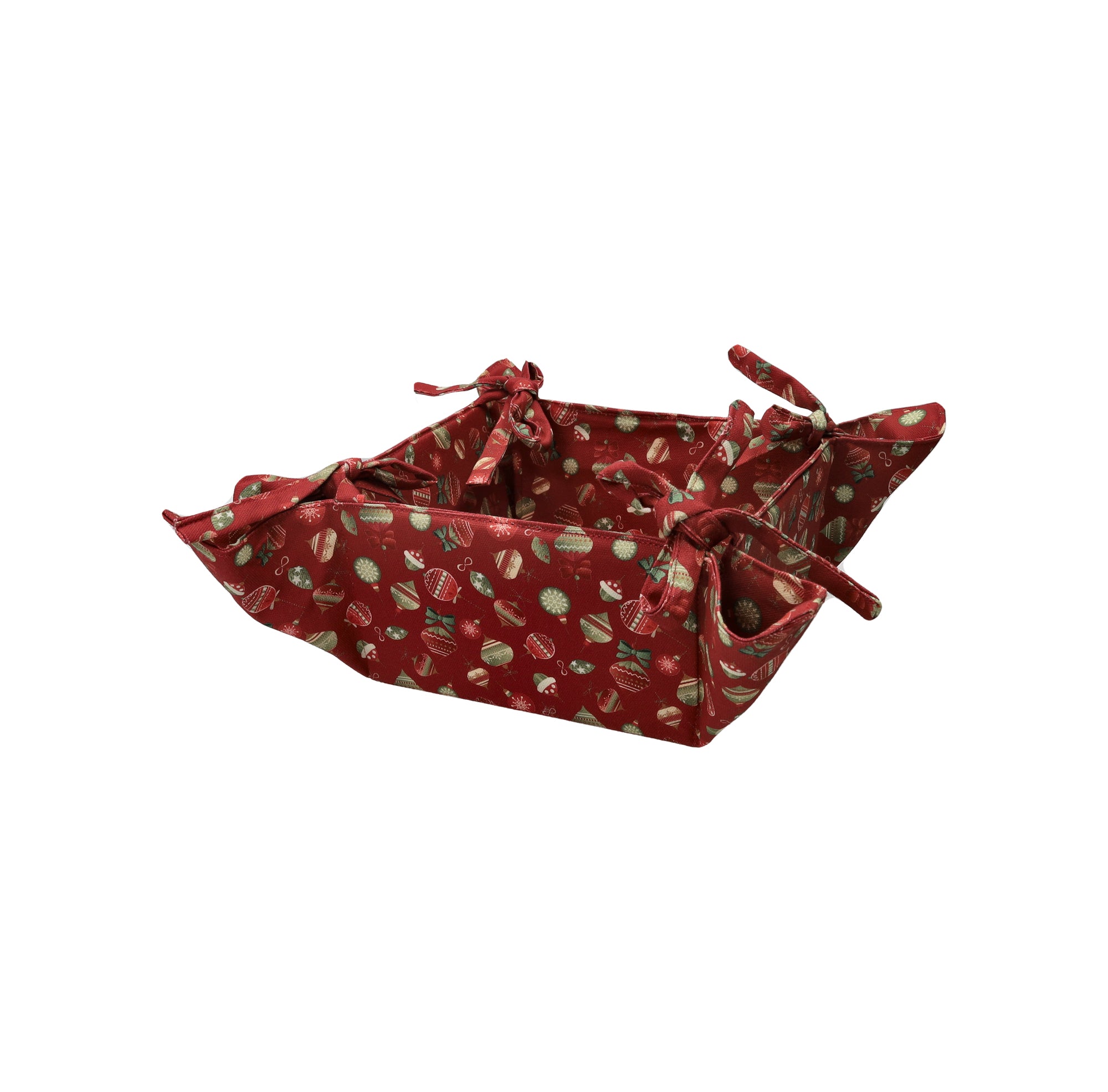 Cestino Micro Rosso D 18x18 Cm