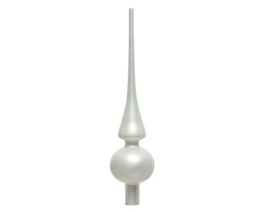 Puntale Vetro Opaco 6X26 Cm Winter White