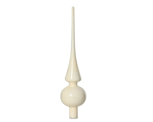 Puntale Vetro Wool White Smaltato 6x26 Cm