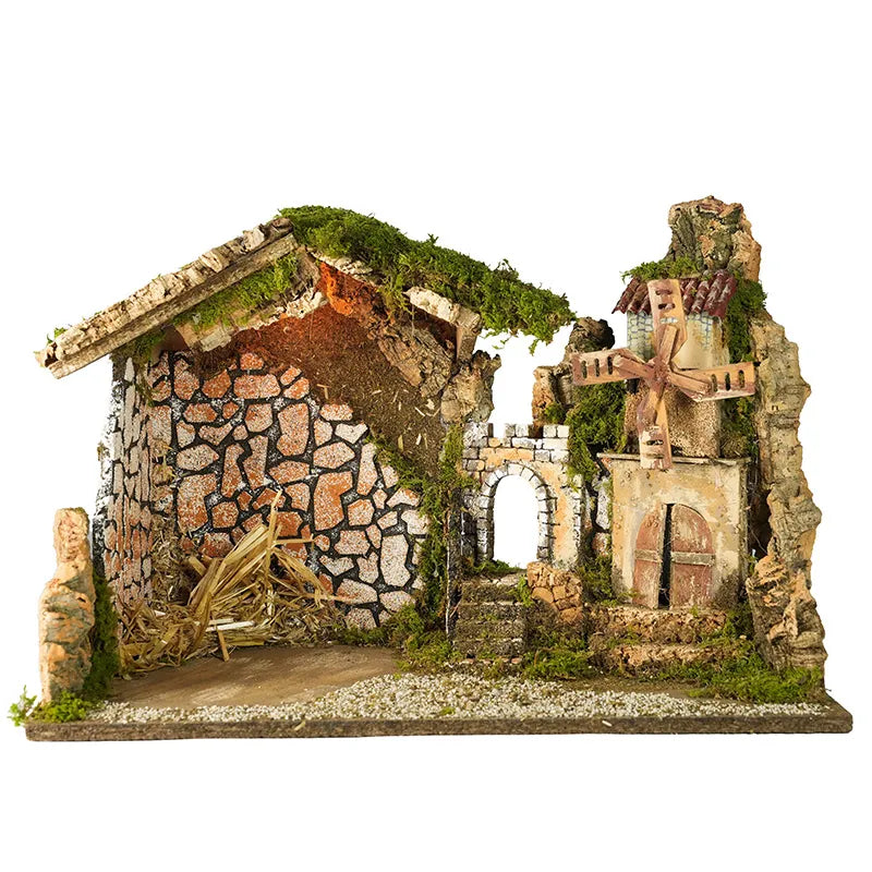 Capanna Luce E Mulino 50x26x34 Cm