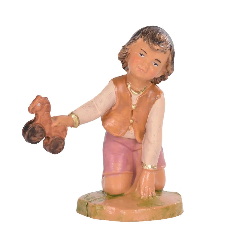 Bimbo Con Gioco 726 Presepe 12 Cm