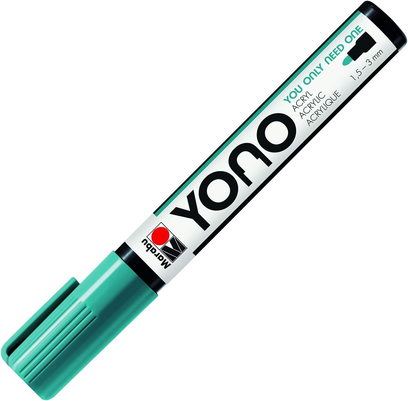 Pennarello Yono Marker Turchese1,5-3 Mm Marabu