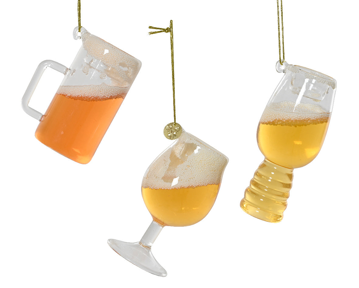 Bicchiere Birra Vetro 5x6x9 Cm 1 Pz