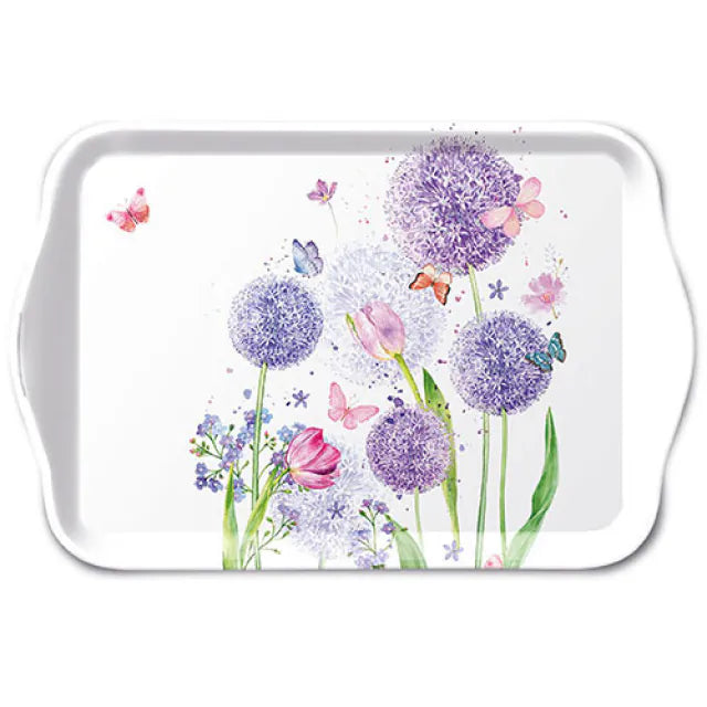 Vassoio Melamina 13x21 Cm Flower Beauty