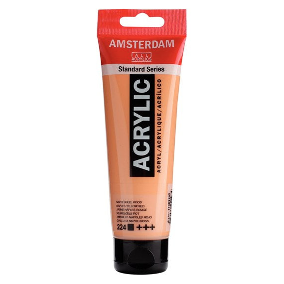 Colore Acrilico Amsterdam 120 Ml Giallo Di Napoli Ross.