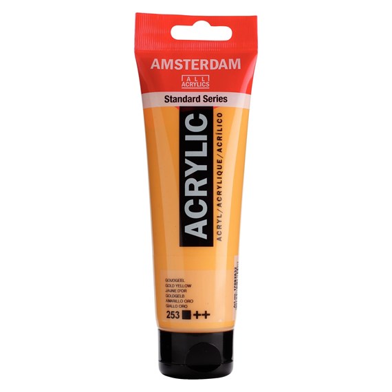 Colore Acrilico Amsterdam 120 Ml Giallo Oro