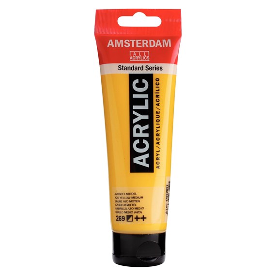 Colore Acrilico Amsterdam 120 Ml Giallo Azo M