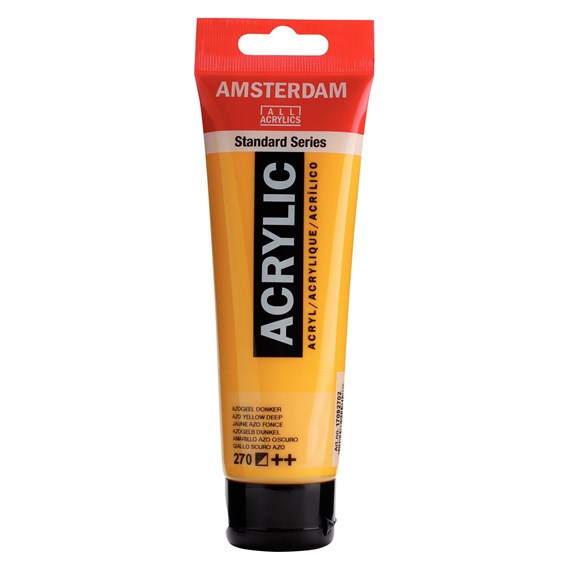 Colore Acrilico Amsterdam 120 Ml Giallo Azo S