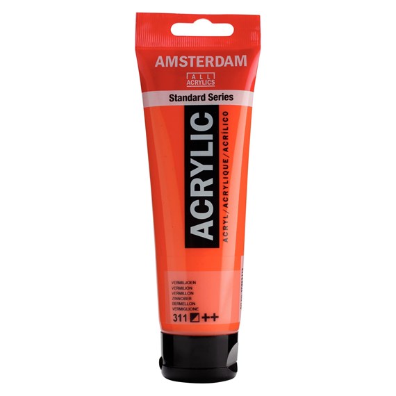 Colore Acrilico Amsterdam 120 Ml Vermiglione