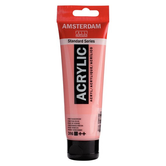 Colore Acrilico Amsterdam 120 Ml Rosa Veneziano