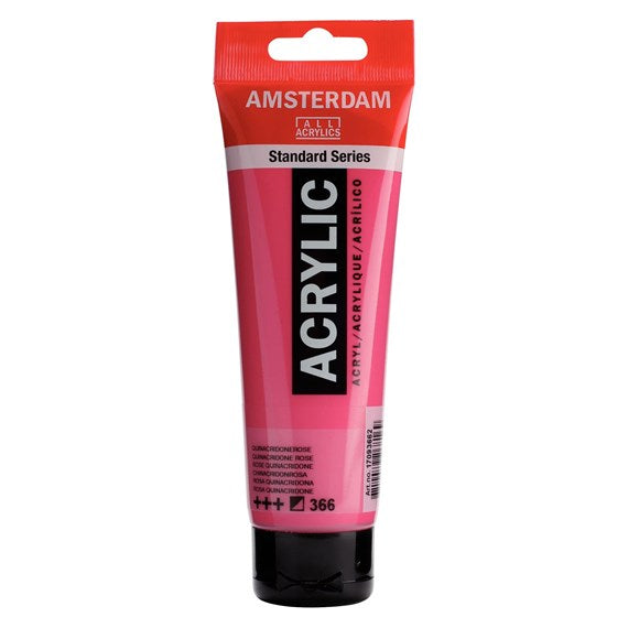 Colore Acrilico Amsterdam 120 Ml Rosa Quinacridone