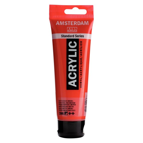 Colore Acrilico Amsterdam 120 Ml Rosso Naftolo M