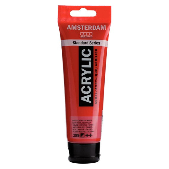 Colore Acrilico Amsterdam 120 Ml Rosso Naftolo S