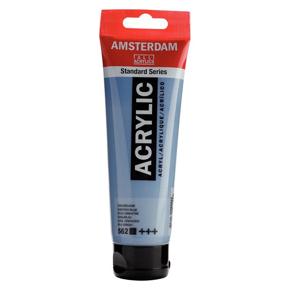 Colore Acrilico Amsterdam 120 Ml Blu Grigio