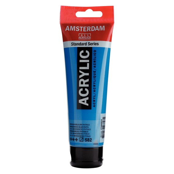 Colore Acrilico Amsterdam 120 Ml Blu Manganese Ftalo