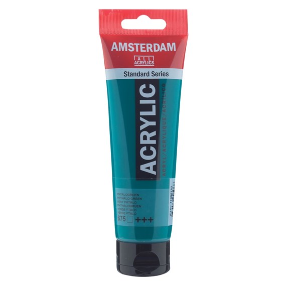 Colore Acrilico Amsterdam 120 Ml Verde Ftalo